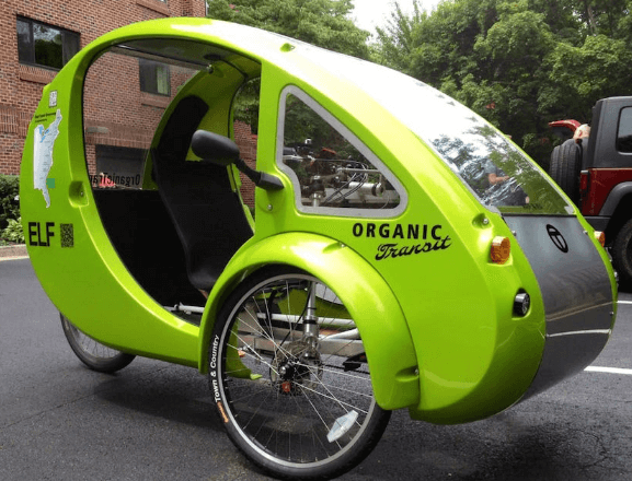 ELF, la bicicleta eléctrica con techo solar incorporado