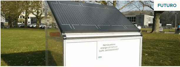 Este panel solar genera hidrógeno con la humedad del aire